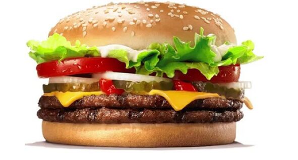Wer mit einer Lazy-Diät abnehmen möchte, sollte auf Hamburger verzichten