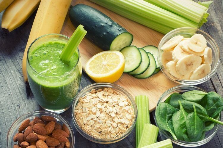 Obst und Gemüse mit richtiger Ernährung